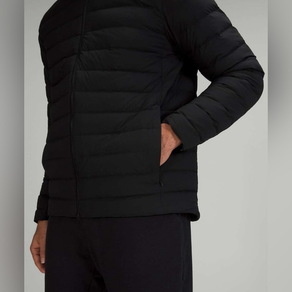 Lululemon Navigation Down Hoodie in Black - Picture 2 of 16